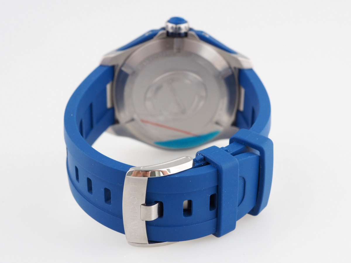 Швейцарський годинник Davidoff Velocity Diver Blue Dial Rubber Strap