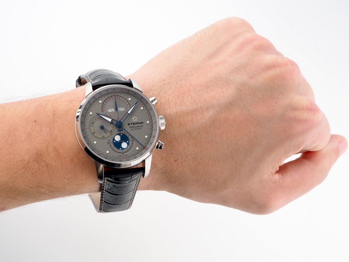 Швейцарские часы Eterna Tangaroa Moonphase Chronograph