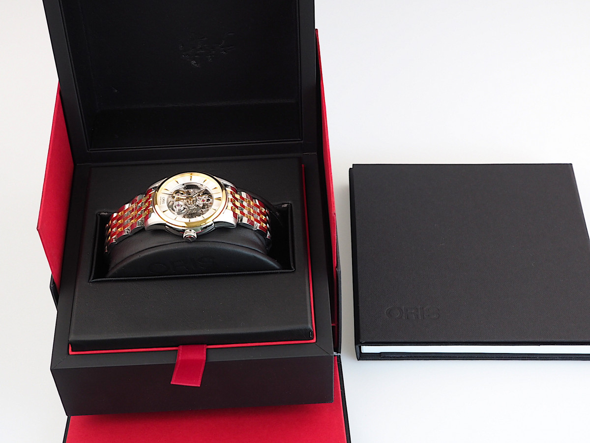 Швейцарские часы Oris Artelier Skeleton