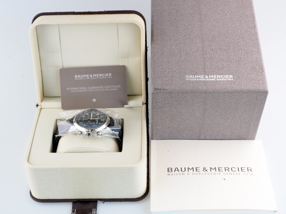 Швейцарские часы Baume & Mercier Capeland Chronograph Blue Dial