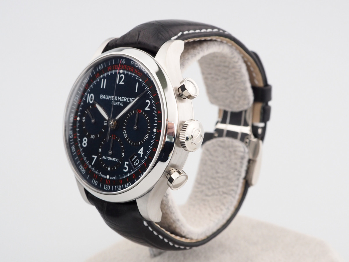 Швейцарские часы Baume & Mercier Capeland Chronograph Blue Dial