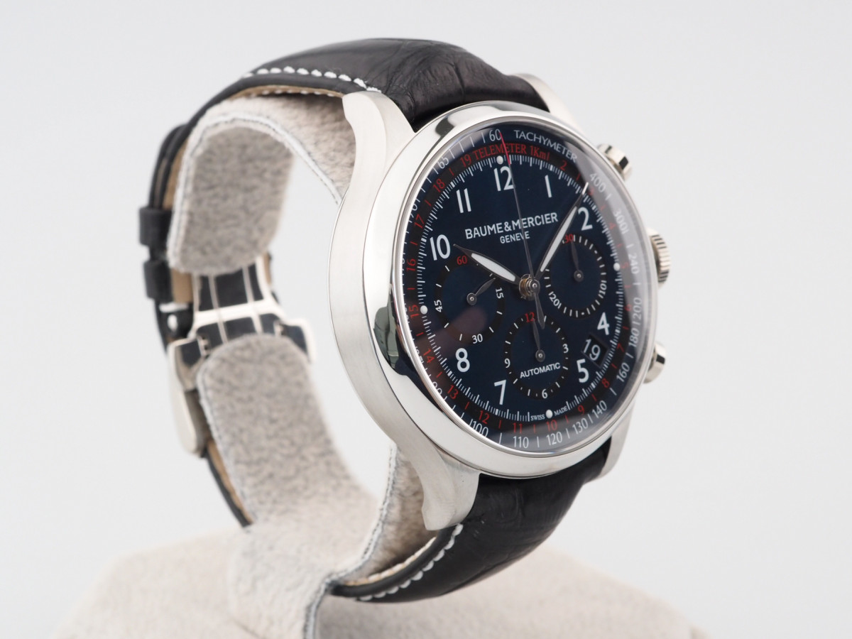 Швейцарские часы Baume & Mercier Capeland Chronograph Blue Dial