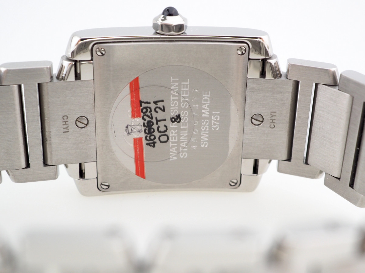 Swiss watch Cartier Tank Diamonds Medium