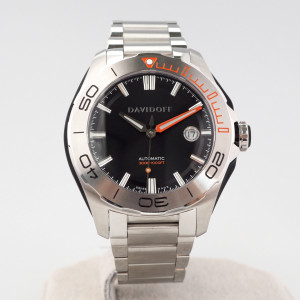 Швейцарские часы Davidoff Velocity Diver Black Dial