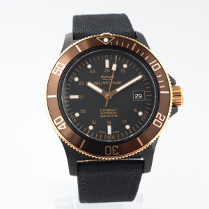 Швейцарские часы Glycine Combat SUB Golden Eye