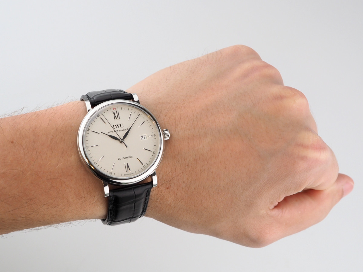 Швейцарские часы IWC Portofino Automatic Silver Dial