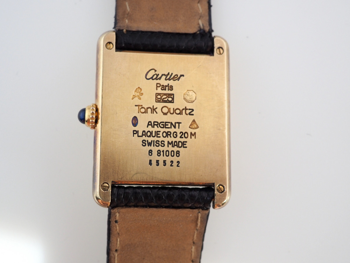Швейцарские часы Cartier Must de Cartier Vintage Tank