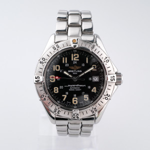 Швейцарський годинник Breitling Superocean Automatic Black Dial