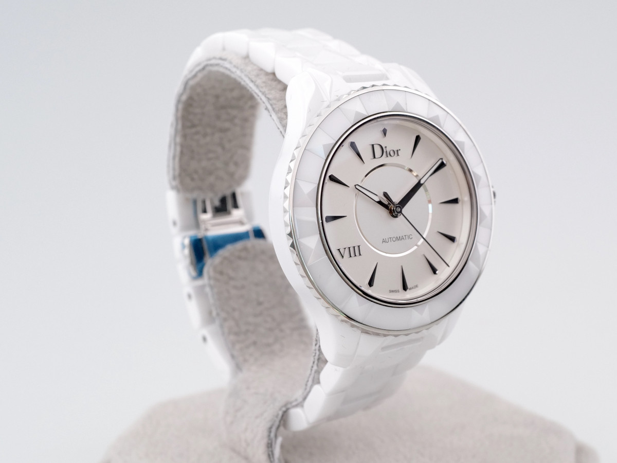 Швейцарские часы Dior VIII White Ceramic Automatic