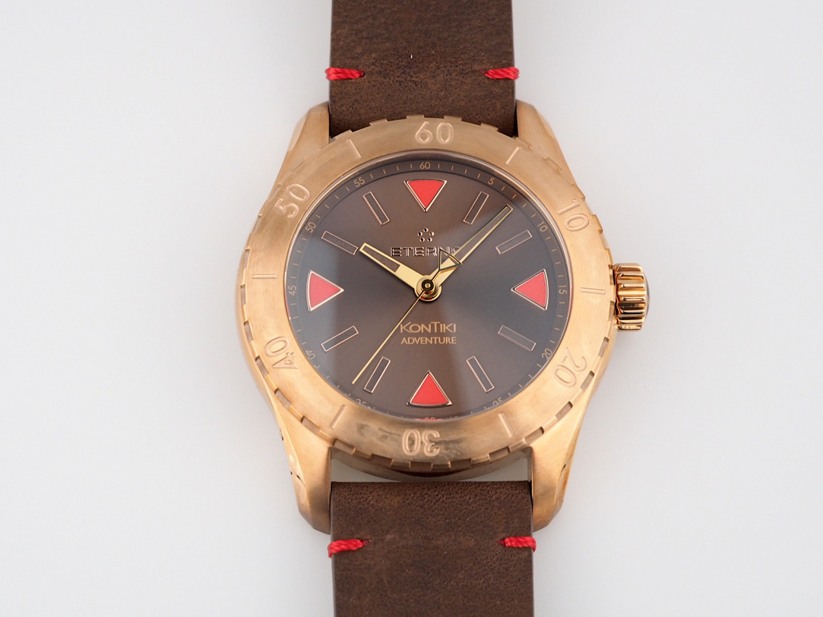 Swiss watch Eterna KonTiki Adventure Bronze