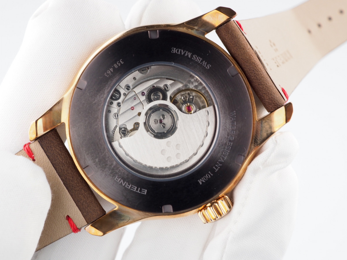 Swiss watch Eterna KonTiki Adventure Bronze