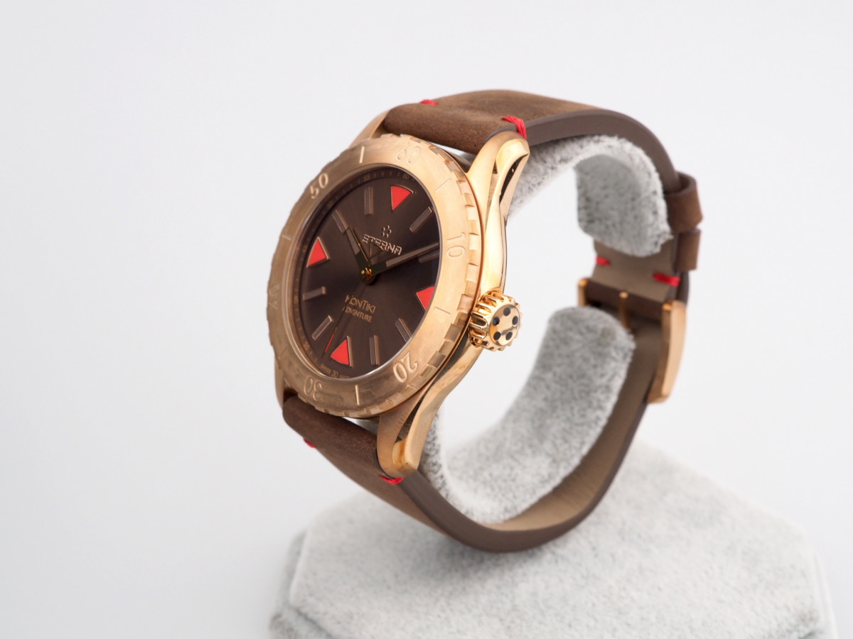 Swiss watch Eterna KonTiki Adventure Bronze