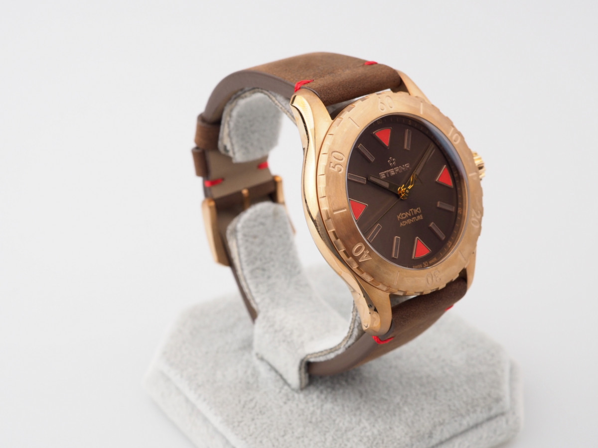 Swiss watch Eterna KonTiki Adventure Bronze