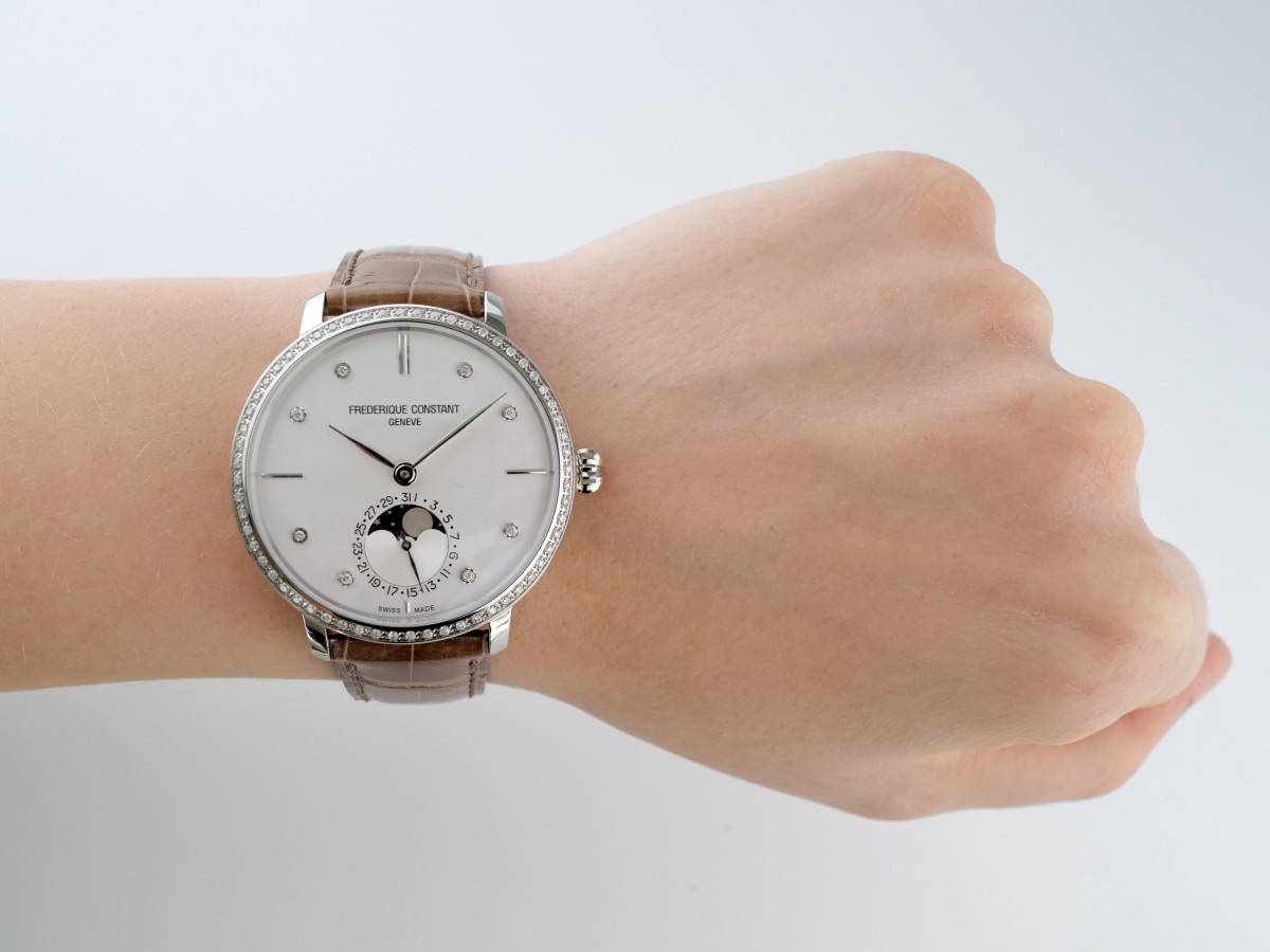 Swiss watch Frederique Constant Manufacture Slimline Moonphase