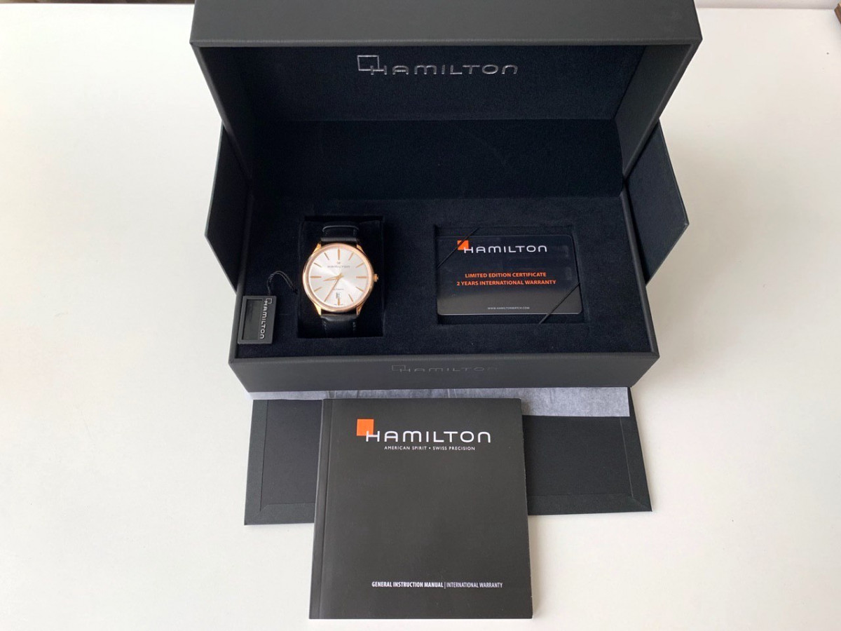 Швейцарские часы Hamilton Jazzmaster Thinline Gold Limited 1892