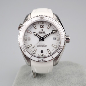 Swiss watch Omega Seamaster Planet Ocean Co Axial White
