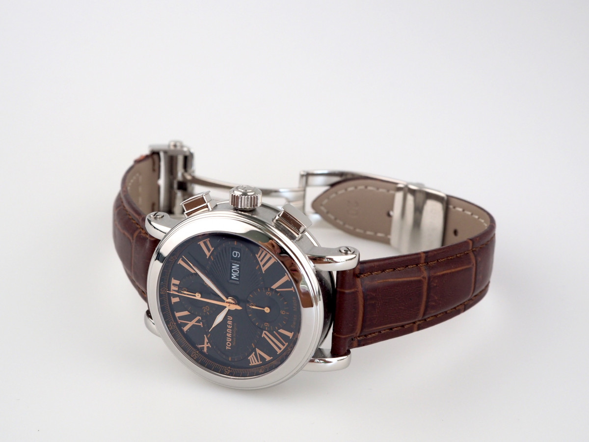 Швейцарський годинник Tourneau Gotham Classic Duograph
