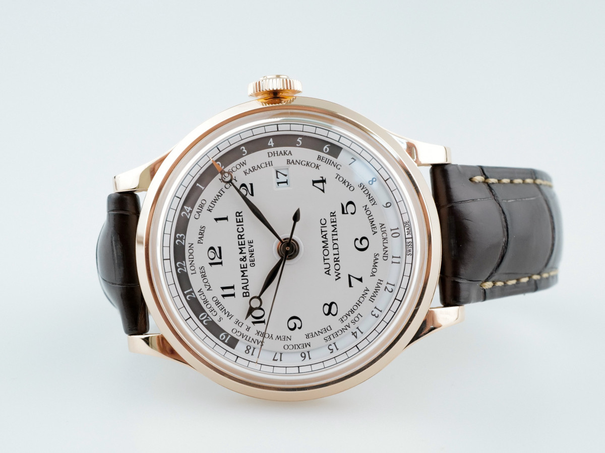 Швейцарские часы Baume & Mercier Capeland Worldtimer