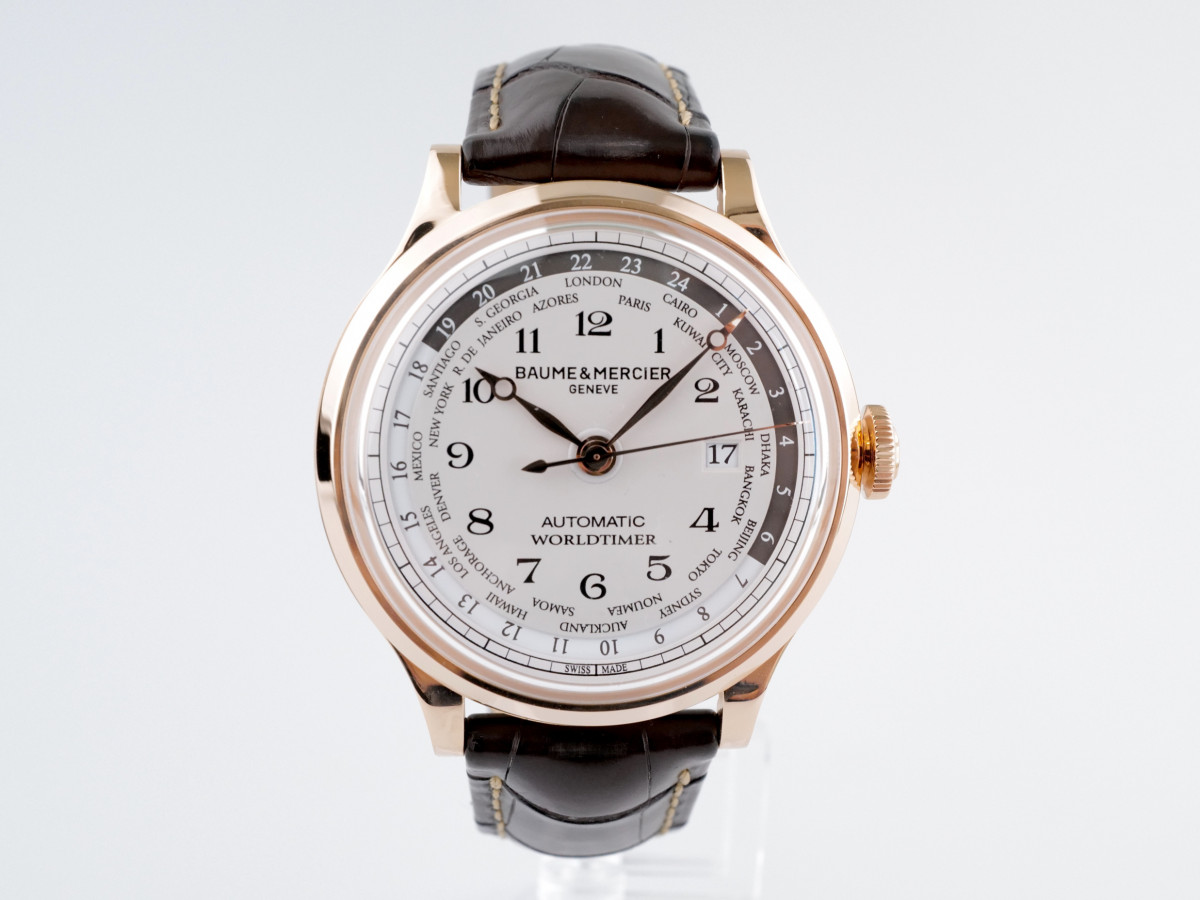 Швейцарские часы Baume & Mercier Capeland Worldtimer