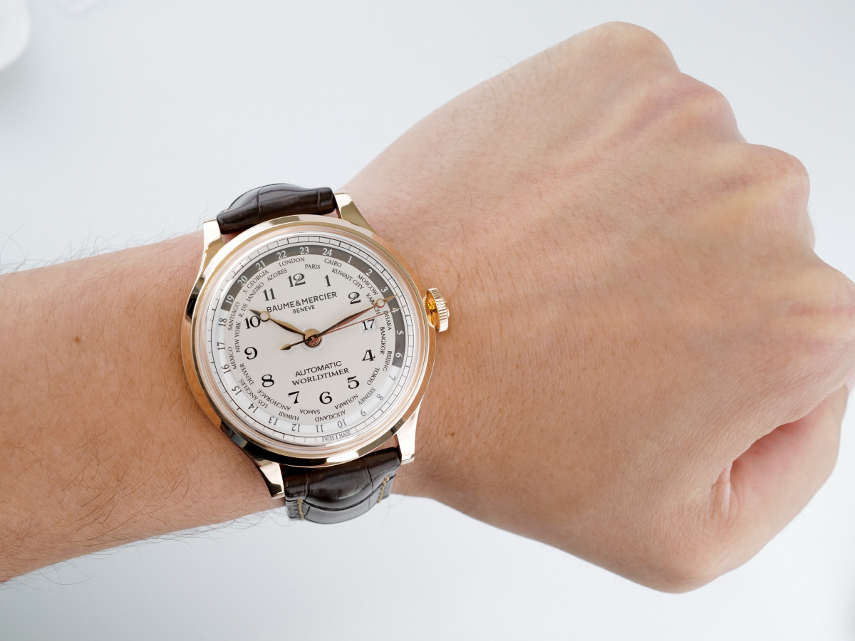 Швейцарские часы Baume & Mercier Capeland Worldtimer