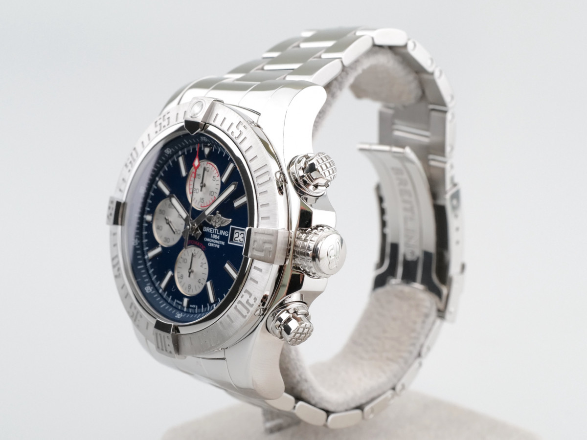 Swiss watch Breitling Super Avenger II Chronograph Blue Dial 48