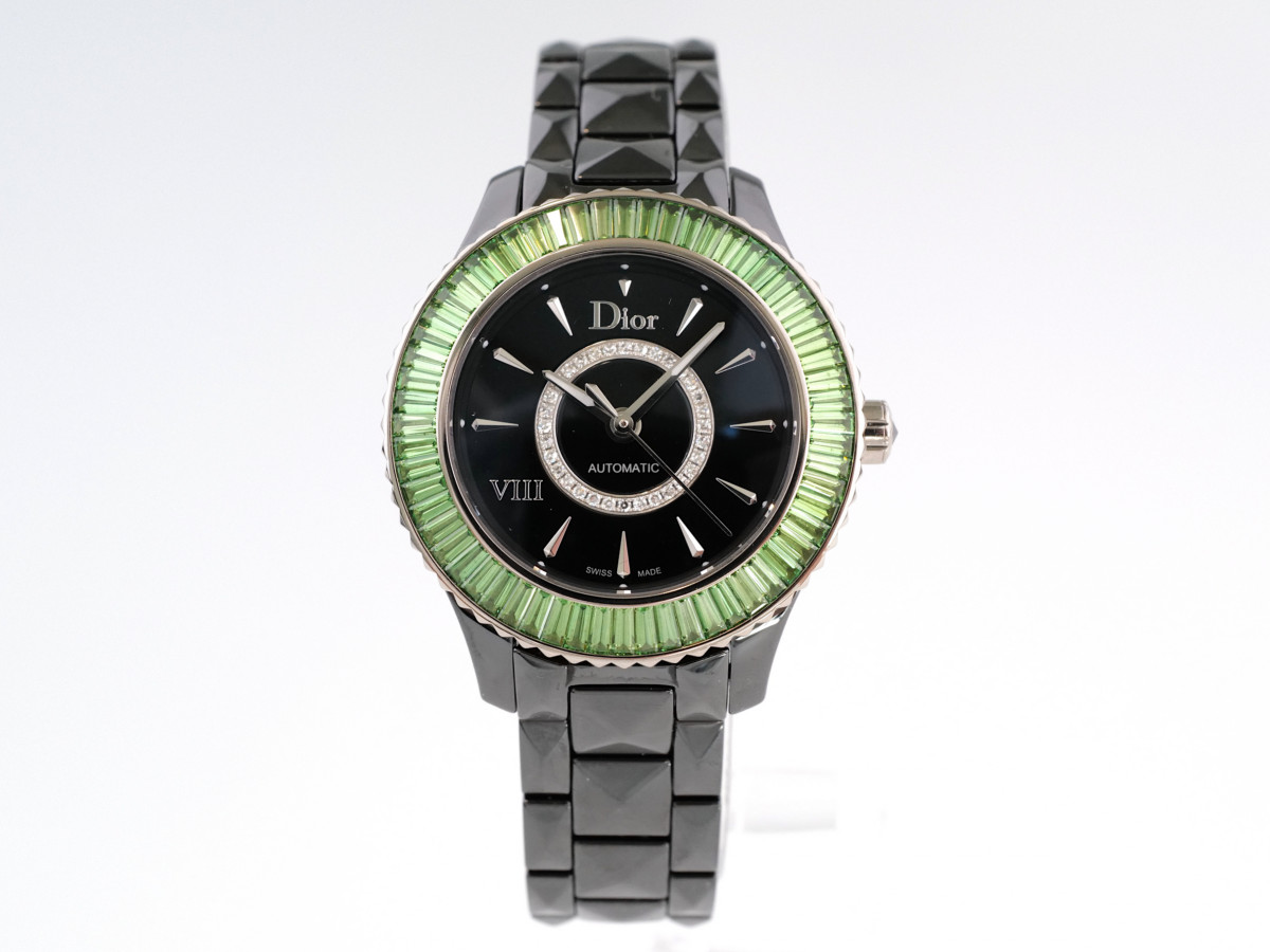 Швейцарские часы Dior VIII Automatic White Gold Ceramic Gemstones
