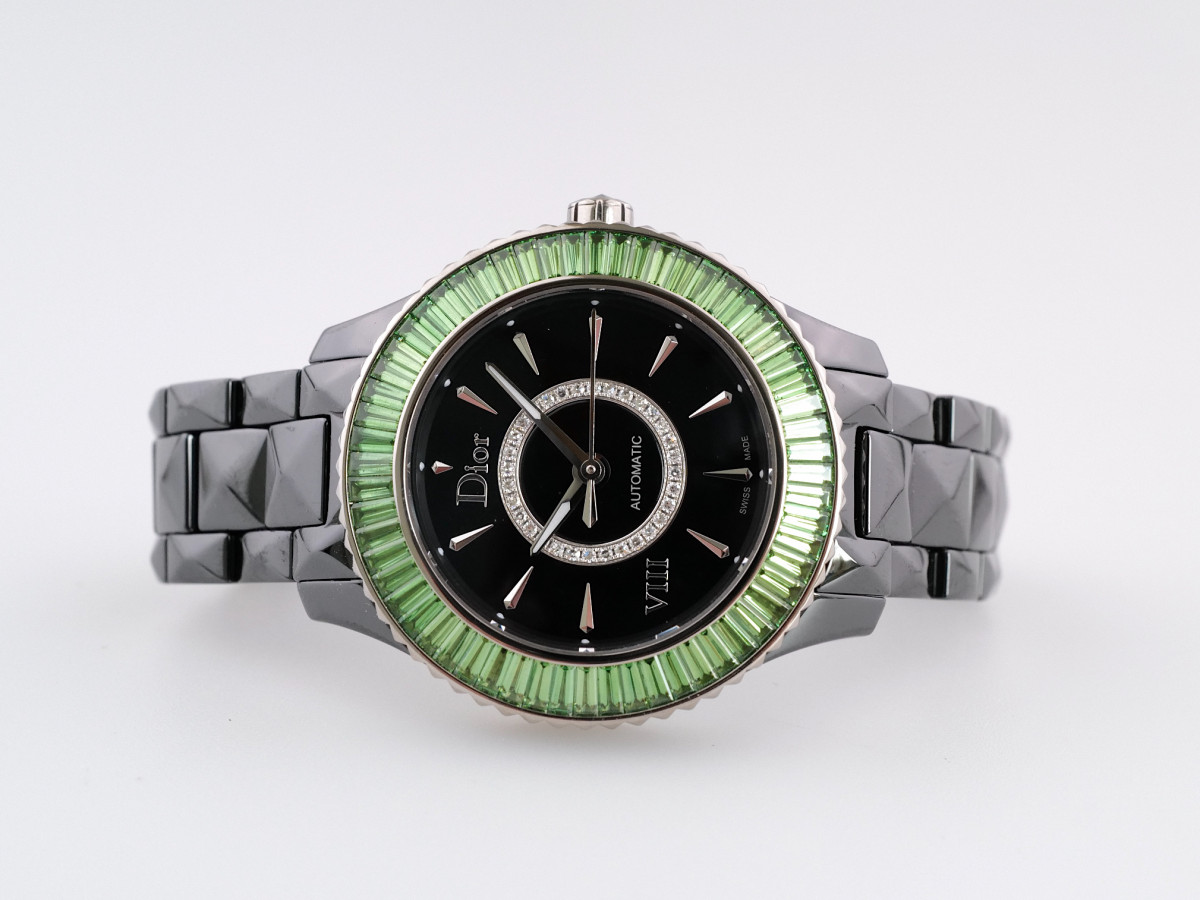 Швейцарские часы Dior VIII Automatic White Gold Ceramic Gemstones
