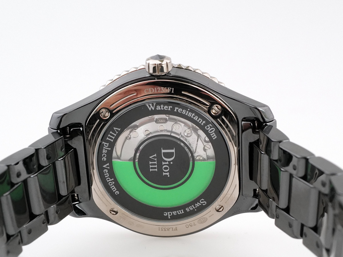 Швейцарские часы Dior VIII Automatic White Gold Ceramic Gemstones