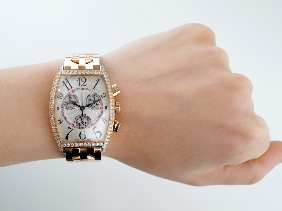 Швейцарские часы Franck Muller Cintree Curvex Chronograph