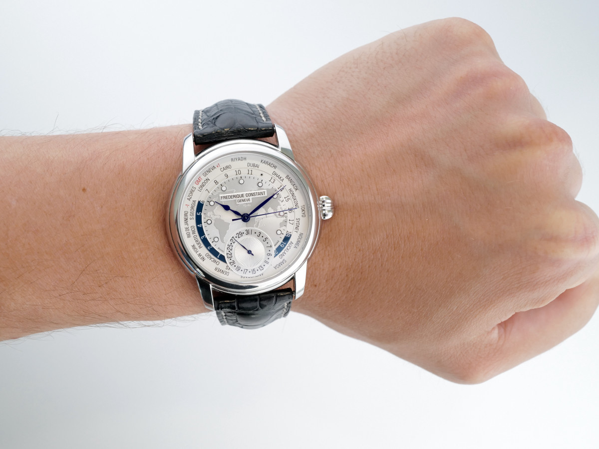 Швейцарские часы Frederique Constant Worldtimer
