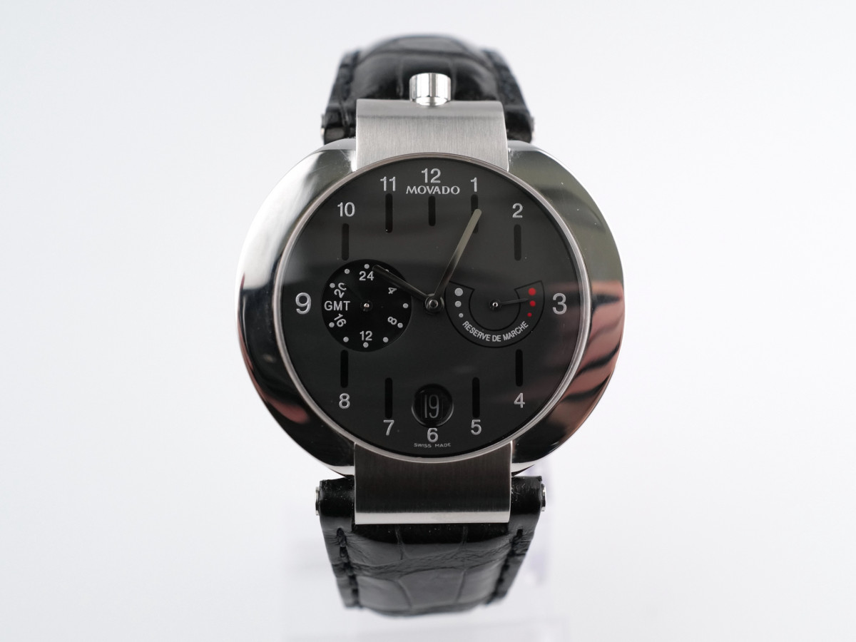 Швейцарские часы Movado Elliptica Power Reserve GMT