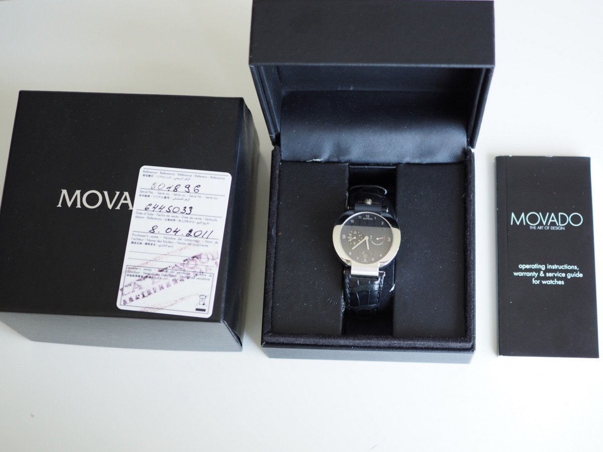 Швейцарские часы Movado Elliptica Power Reserve GMT
