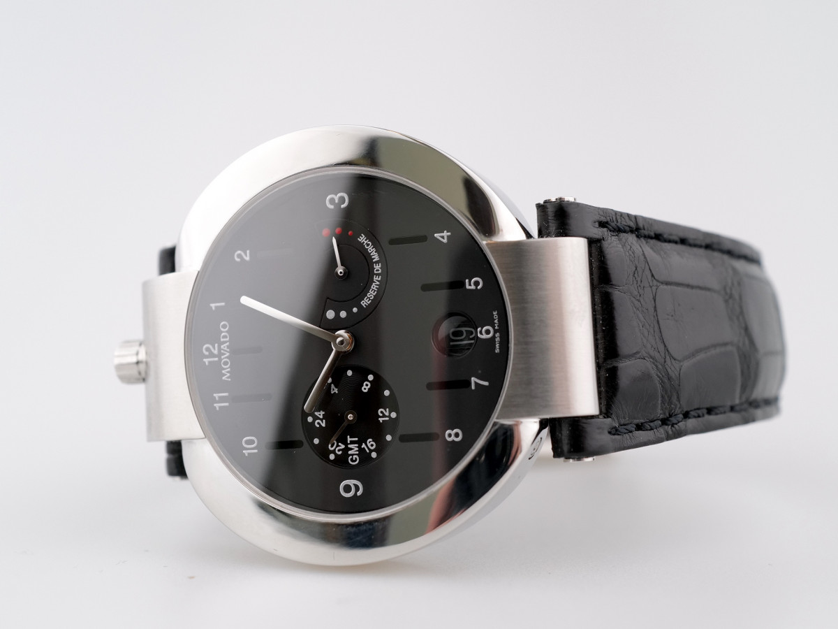 Швейцарские часы Movado Elliptica Power Reserve GMT