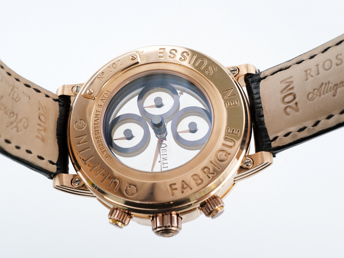 Швейцарские часы Quinting Mysterious Chronograph