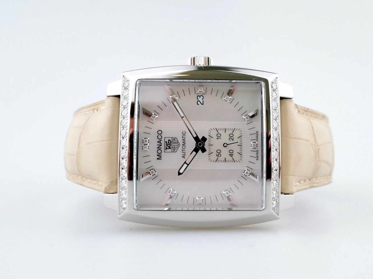 Швейцарський годинник TAG Heuer Monaco Diamonds