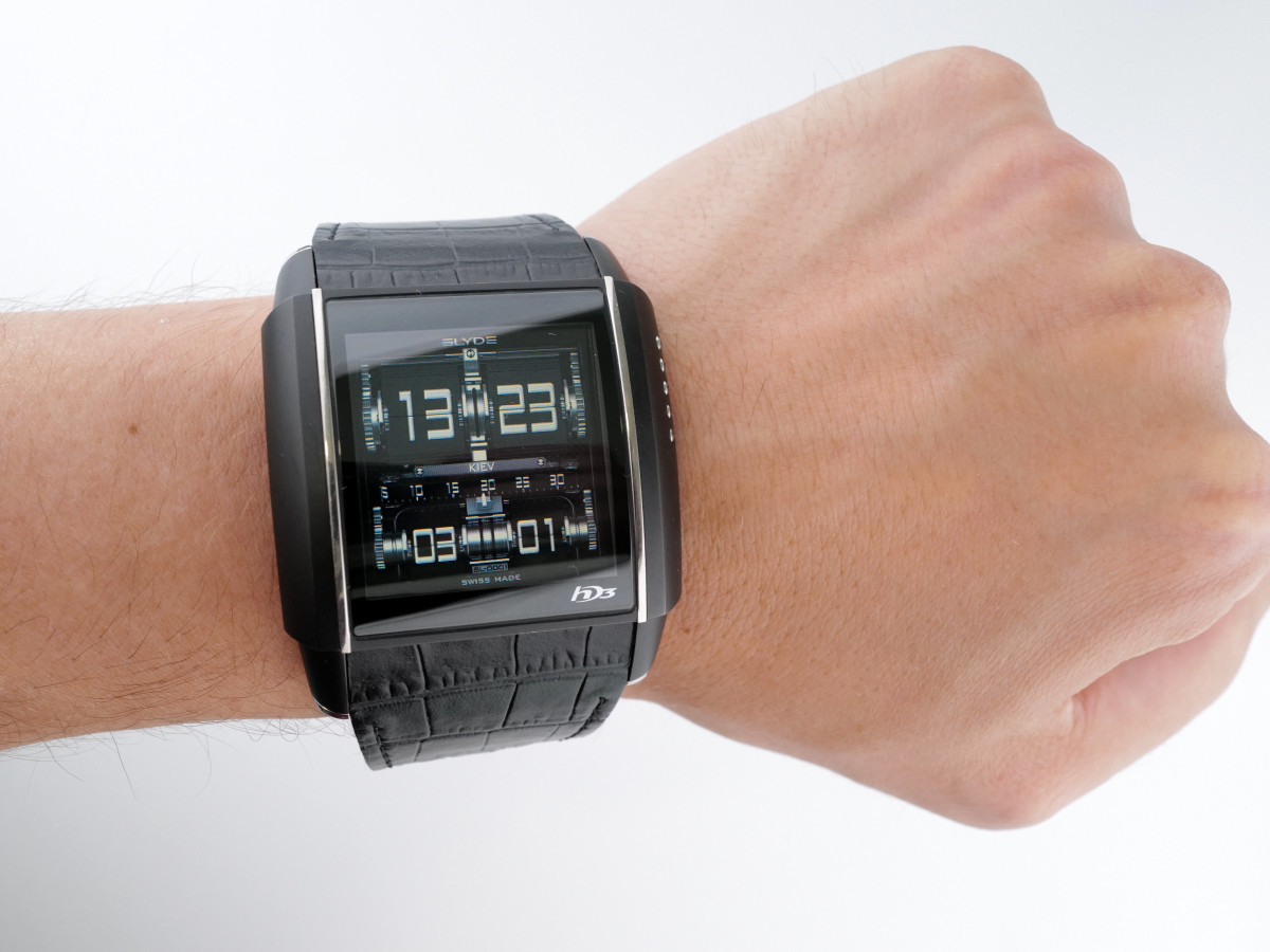 Швейцарские часы HD3 Slyde Titanium