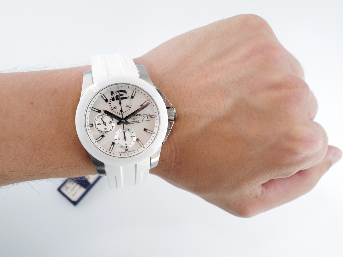 Швейцарские часы Longines Conquest Chronograph