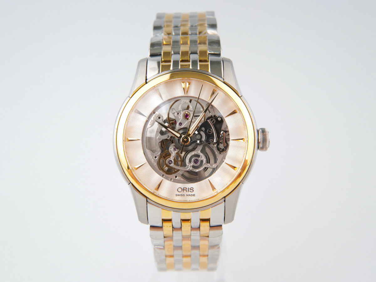 Швейцарские часы Oris Artelier Skeleton
