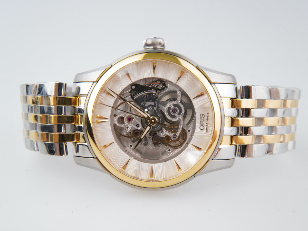 Швейцарские часы Oris Artelier Skeleton