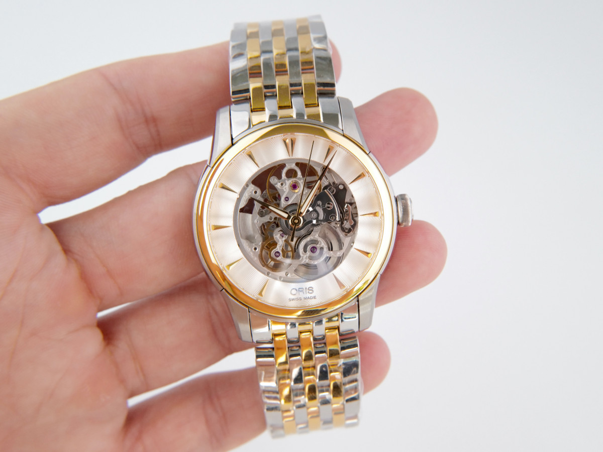Швейцарские часы Oris Artelier Skeleton