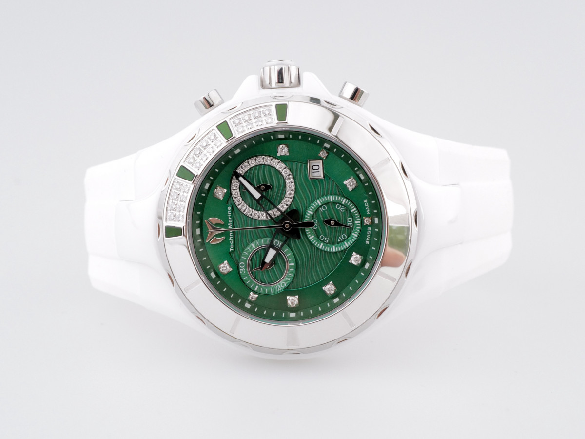 Швейцарские часы TechnoMarine Cruise Chronograph Green