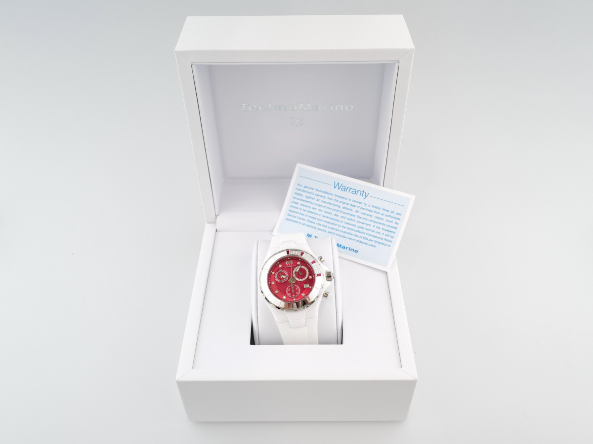 Швейцарские часы TechnoMarine Cruise Chronograph Red