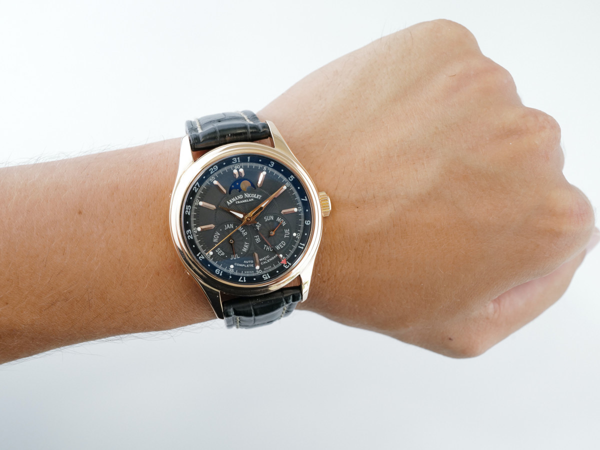Швейцарские часы Armand Nicolet Tramelan Complete Calendar