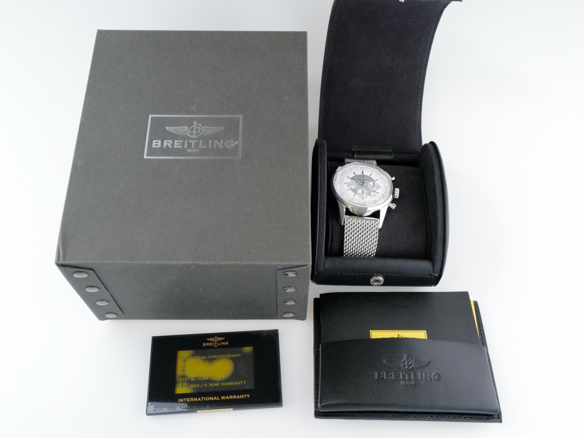 Швейцарський годинник Breitling Transocean Chronograph Unitime