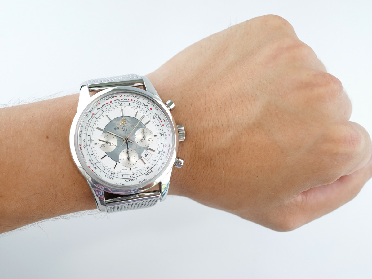 Швейцарський годинник Breitling Transocean Chronograph Unitime