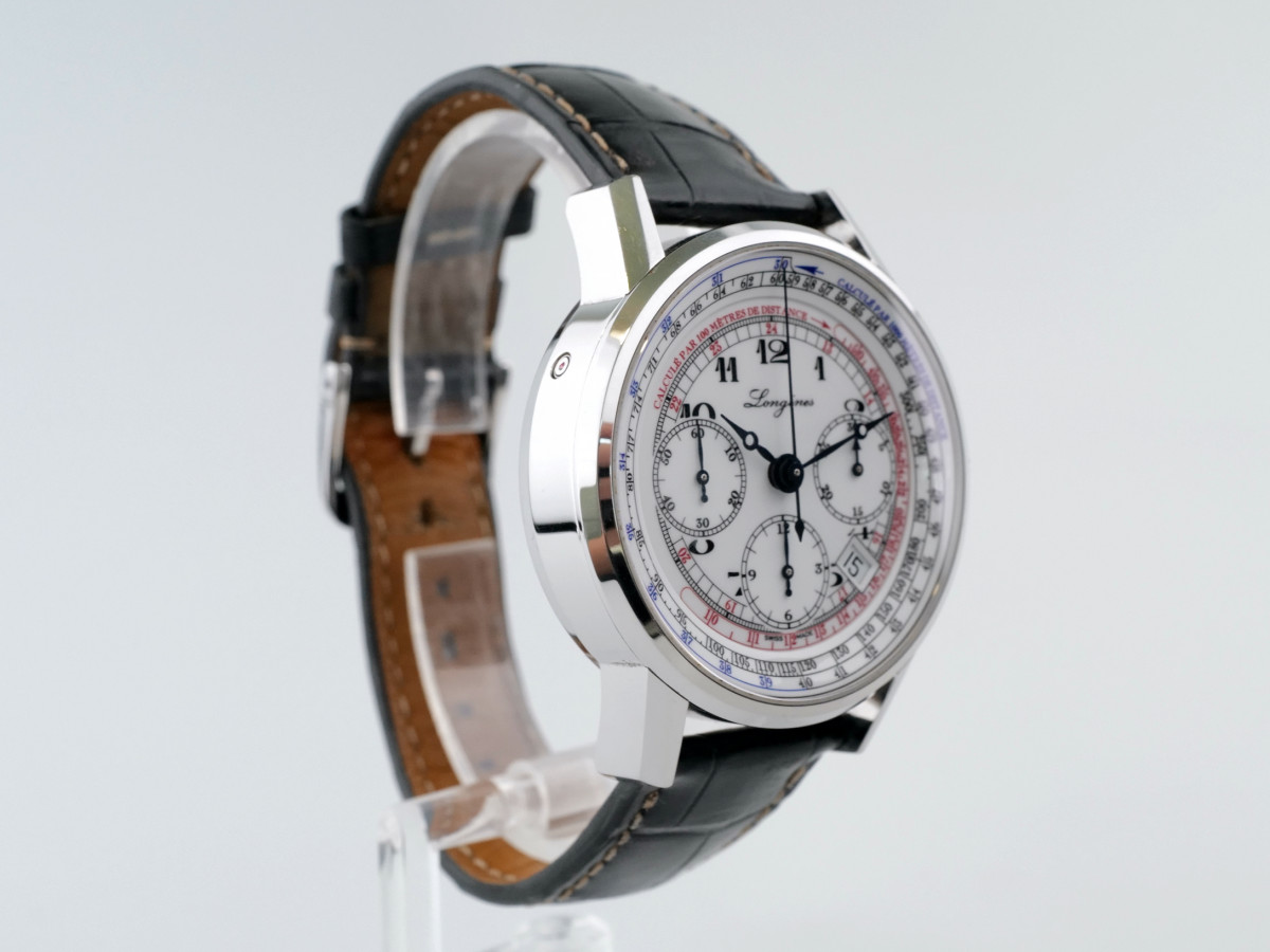 Швейцарские часы Longines Heritage Tachymeter Chronograph