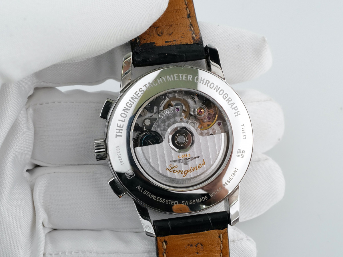 Швейцарские часы Longines Heritage Tachymeter Chronograph