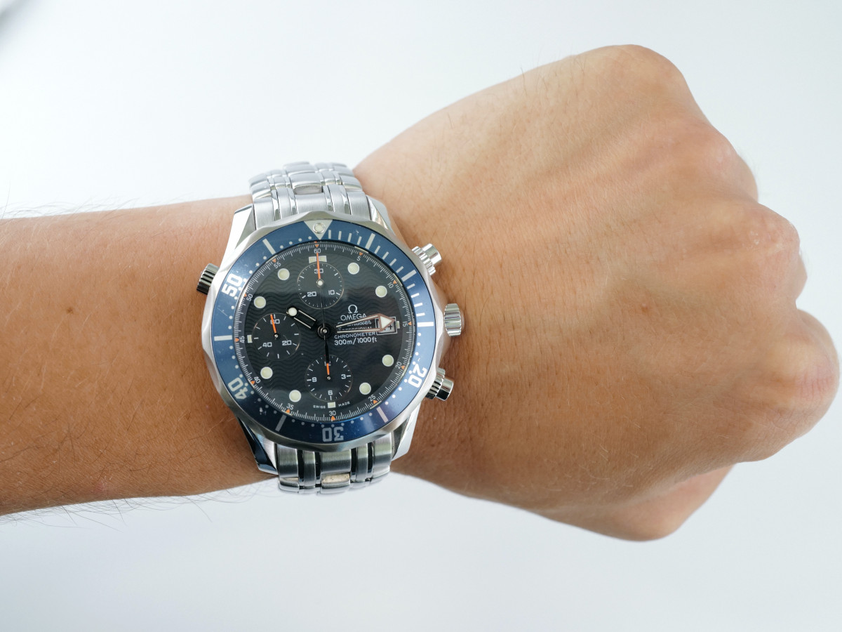Swiss watch Omega Seamaster Chronograph