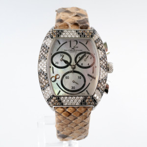 Швейцарський годинник Van Der Bauwede C65 Magnum XS Chrono Snake Diamonds