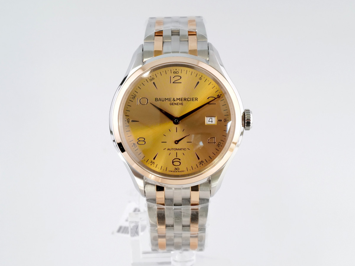 Швейцарские часы Baume & Mercier Clifton Gold Dial